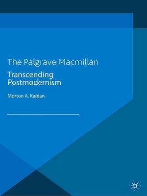 cover image of Transcending Postmodernism